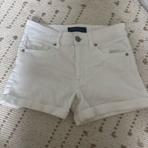Aeropostale White Jean Shorts Classic Denim Style